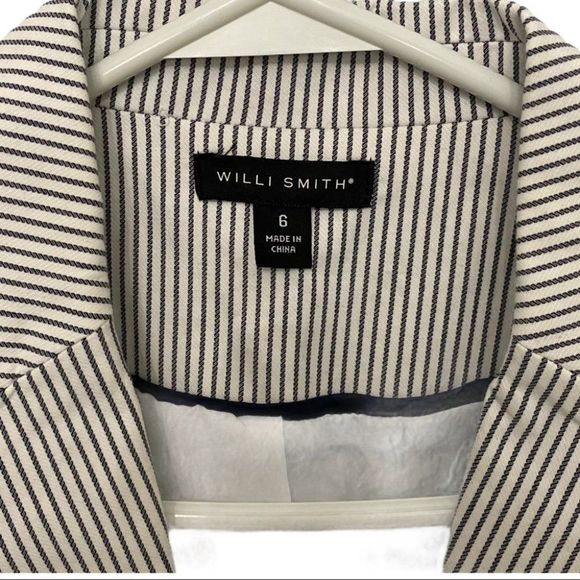 Willi smith single button front blazer jacket 6 - Picture 3 of 3